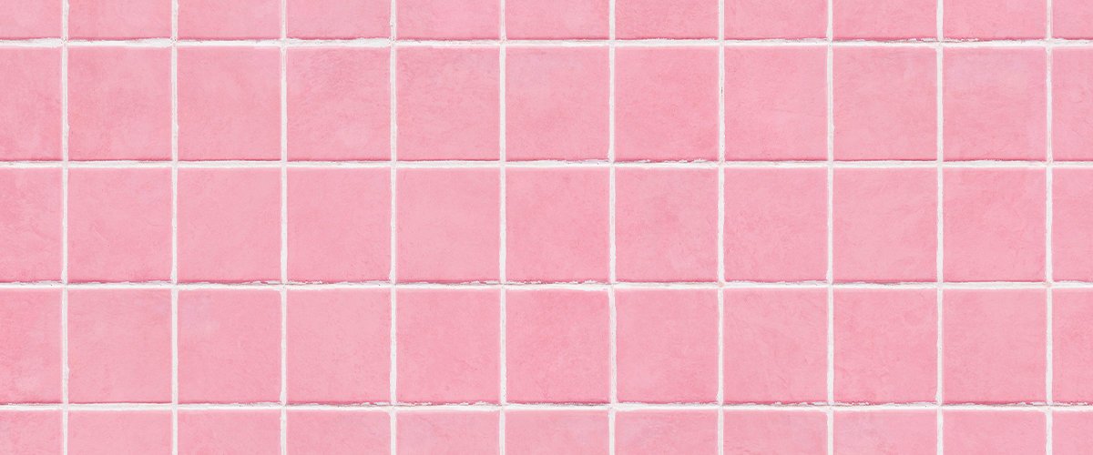 Pink tile